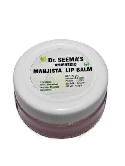 Untitled design (23) Dr Seema's Ayurvedic Manjistha Lip Balm - Image 1